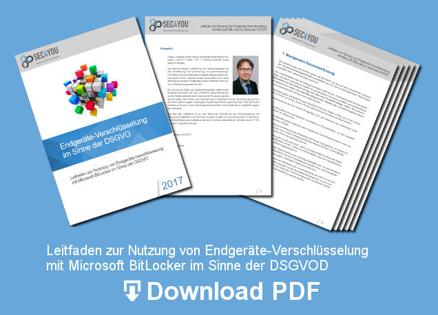 Endgeräte-Verschlüsselung im Sinne der DSGVO - Download PDF