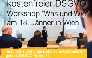 Beitragsbild Kostenfreier Was und Wie Workshop der SEC4YOU am 18 Jänner 2018