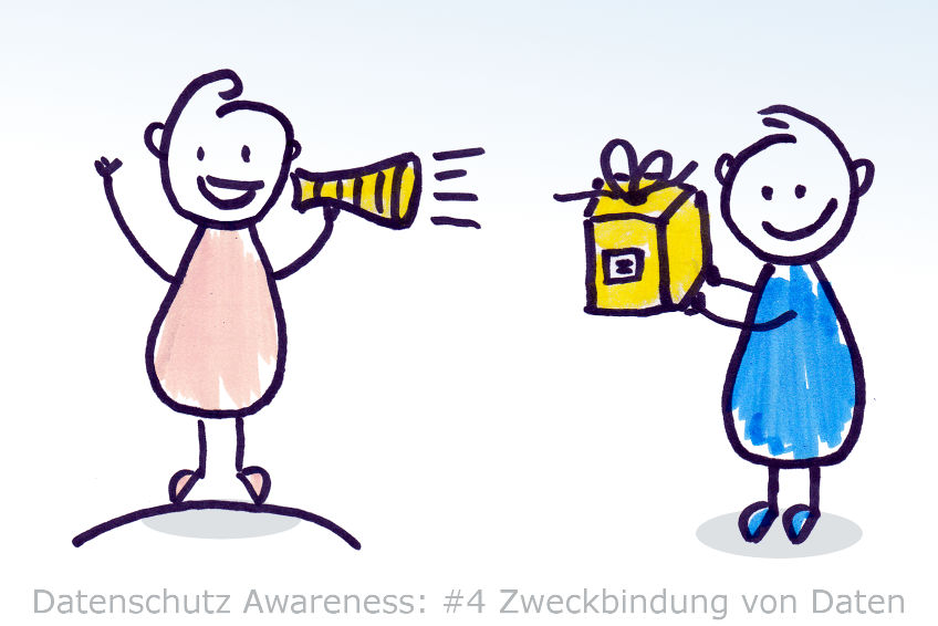 Mitarbeiter Datenschutz Awareness 4 - Zweckbindung von Daten