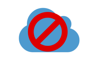 Cloud verboten