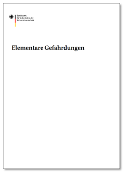 BSI Elementare Gefährdungen_Preview
