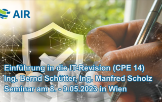 Seminar Einführung IT-Revision