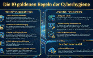 Betragsbild: Die 10 goldenden Regeln der Cyberhygiene